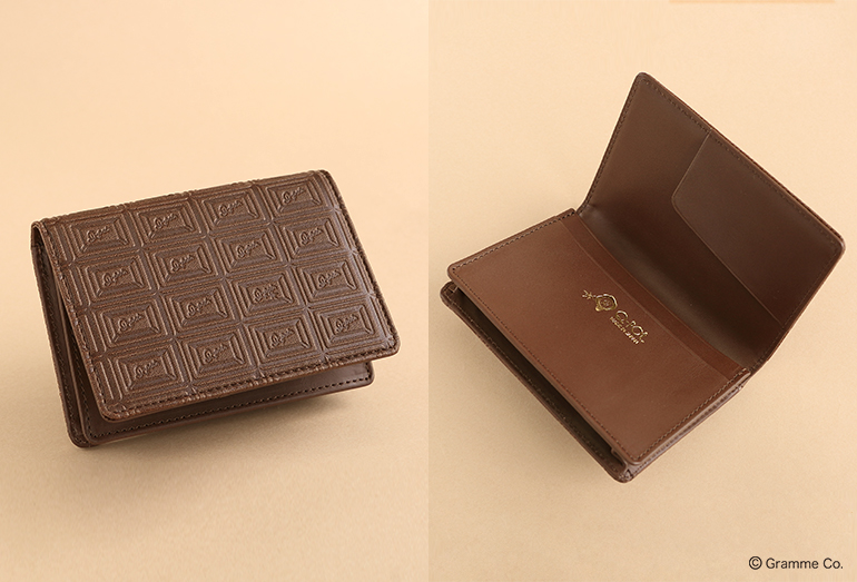 ビターなチョコレートカードケース・ネクタイが新たに登場 | Q-pot.