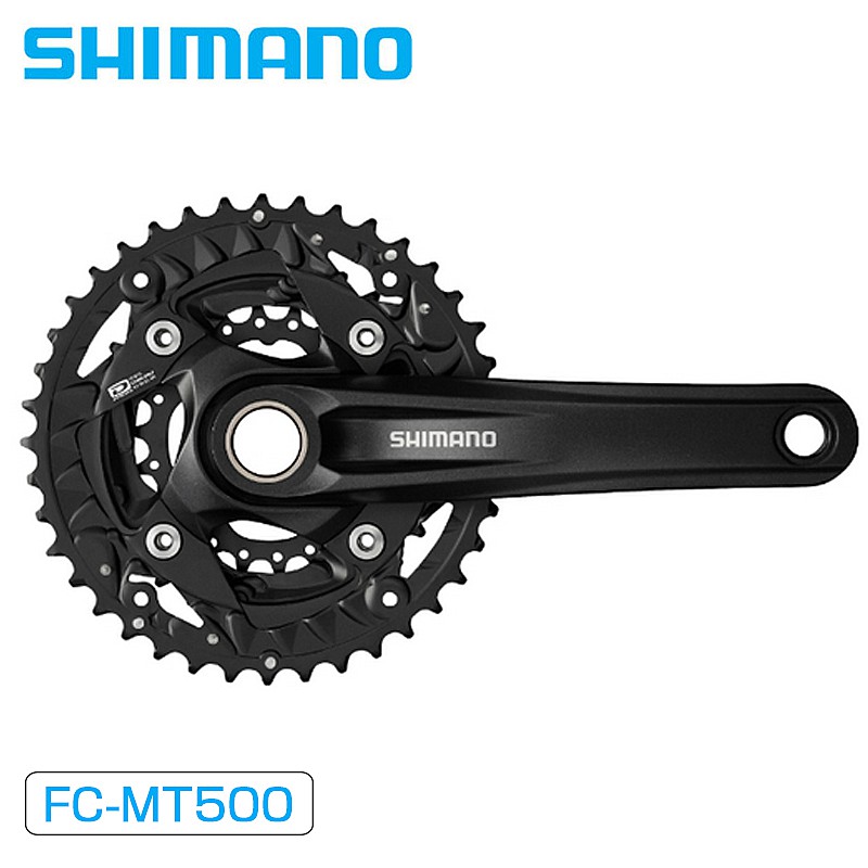 SHIMANO（シマノ）FC-MT500 2ピース クランクセット MTB 3x10スピード