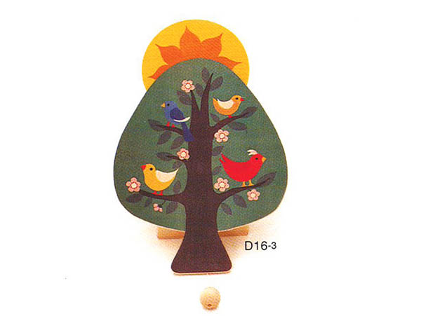 木のおもちゃ カルテット / 陽が昇るオルゴール|キーナー社(スイス)