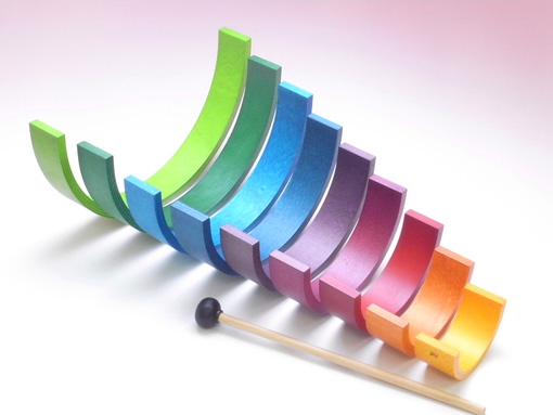 木のおもちゃ カルテット / アークレインボウ｜ネフ社 スイス製 アーチ