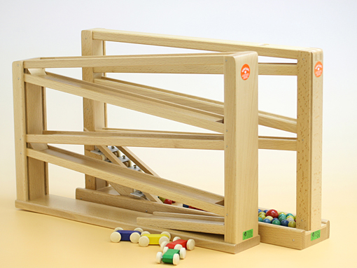 木のおもちゃ カルテット / シロフォン付玉の塔｜ベック社 正規品