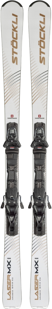 2026 Stockli Laser MX 152cm Skis w Bindings - Powder7