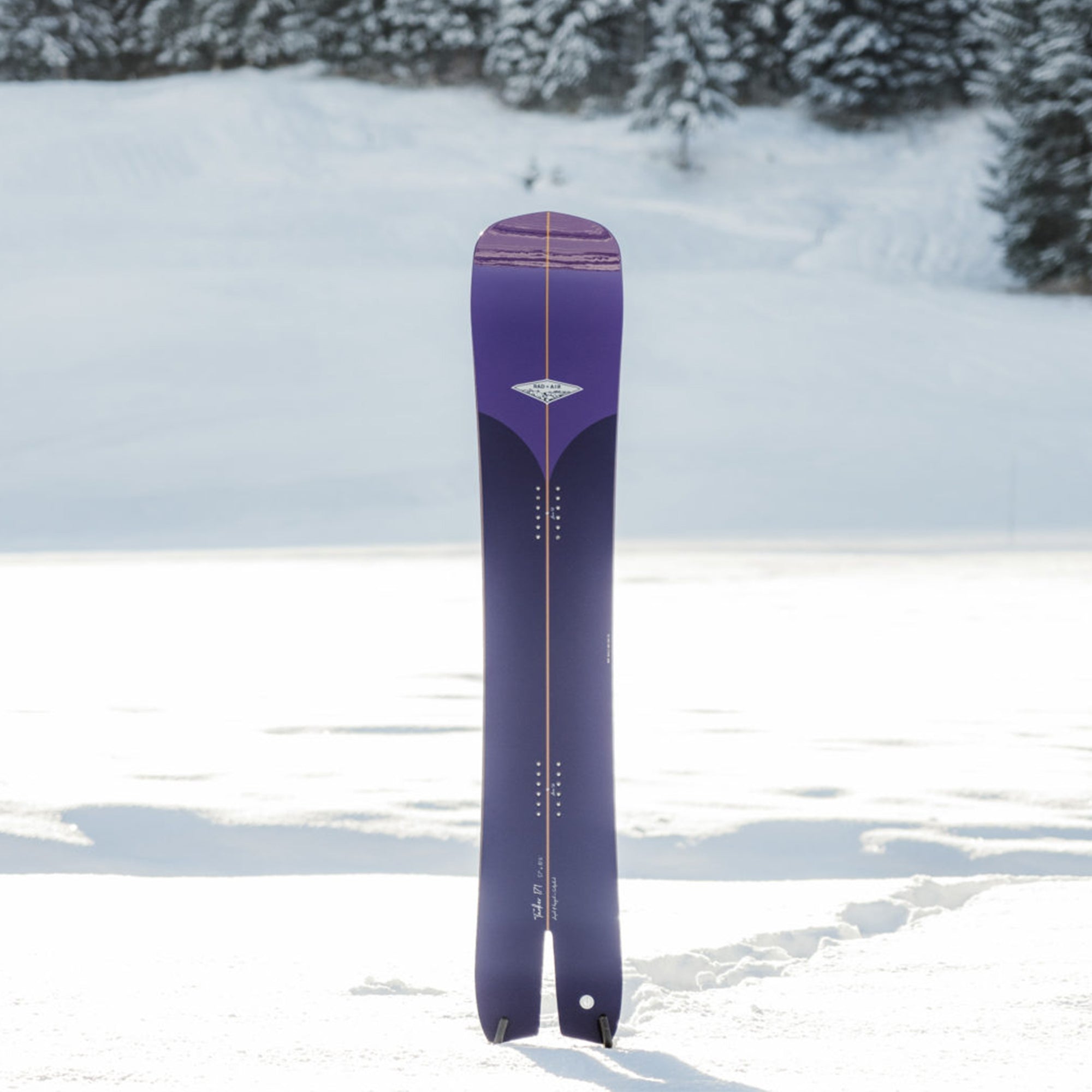 Rad-Air Tanker Split Tail Snowboard – Powstore