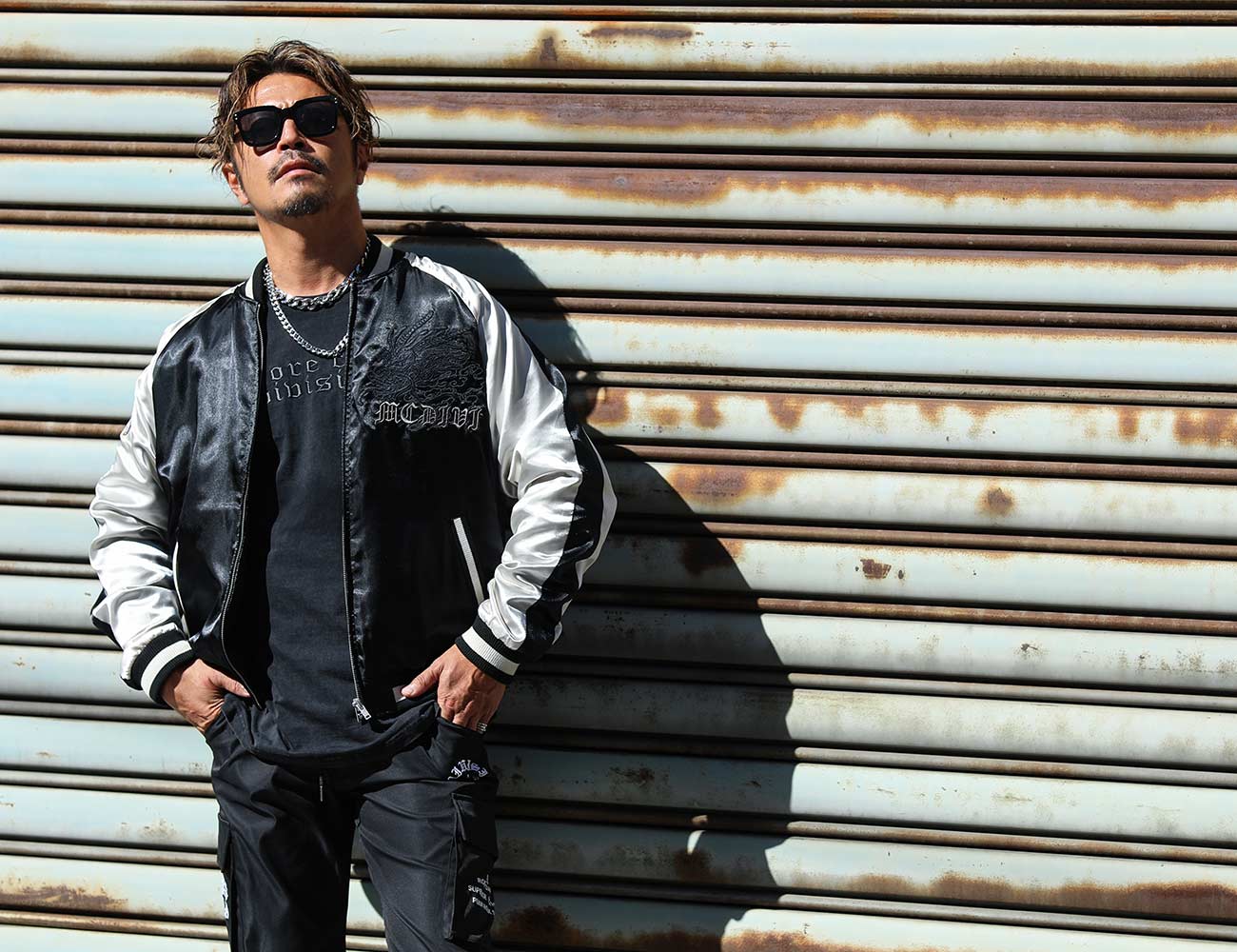 MCD リバーシブルスカジャン -「和」と「西海岸」の融合- – PEET