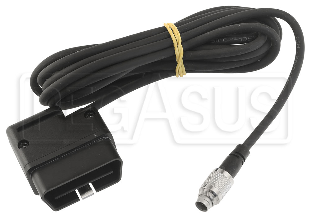 AiM 7-Pin to OBD-II (CAN/K) Cable for Solo2DL, ECULog, MXq
