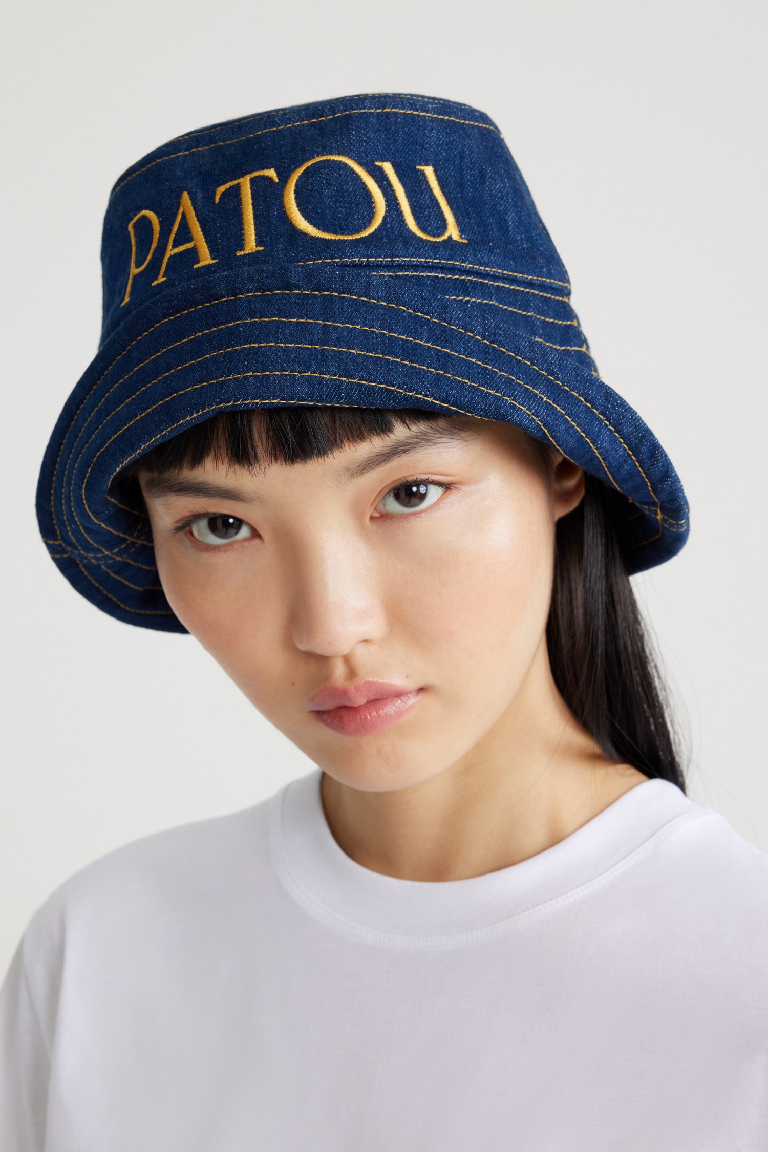 Patou | オーガニックコットンデニム製 パトゥ バケットハット
