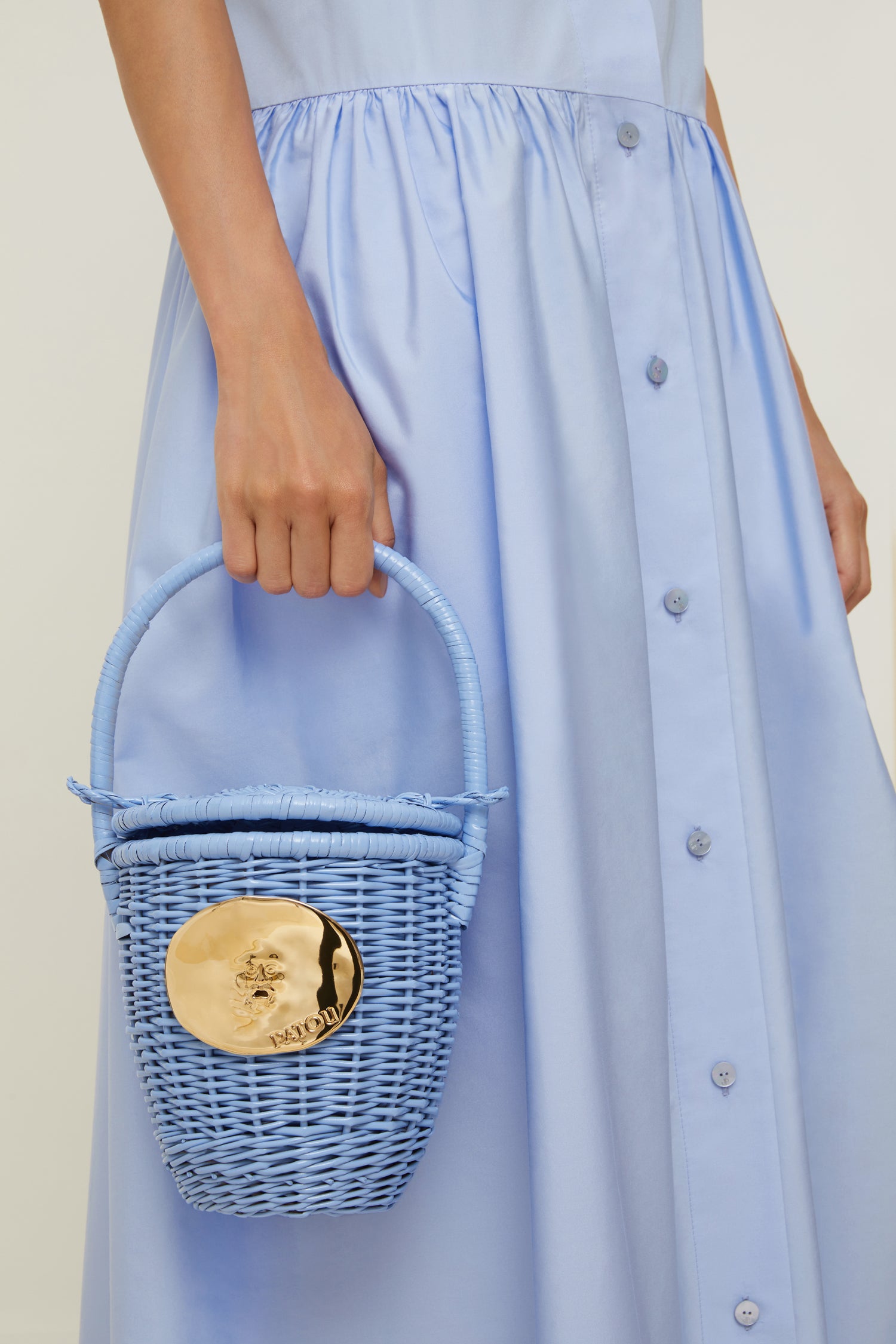 Patou | ウィッカー バケツバッグ