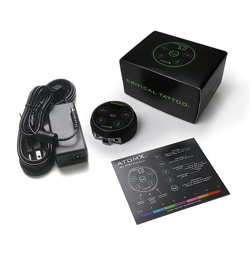 Critical Tattoo® Atom X Power Supply — Black