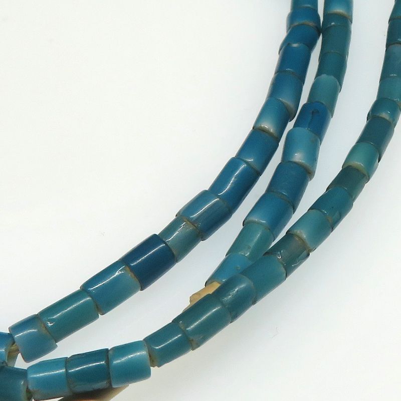 ヴェネチアンビーズ/ホワイトハーツ/オールドブルーホワイトハーツ連