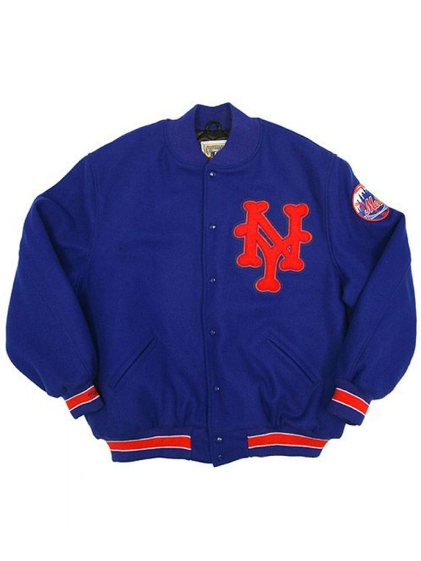 NY Mets Wool Jacket | NY Mets MLB Jacket