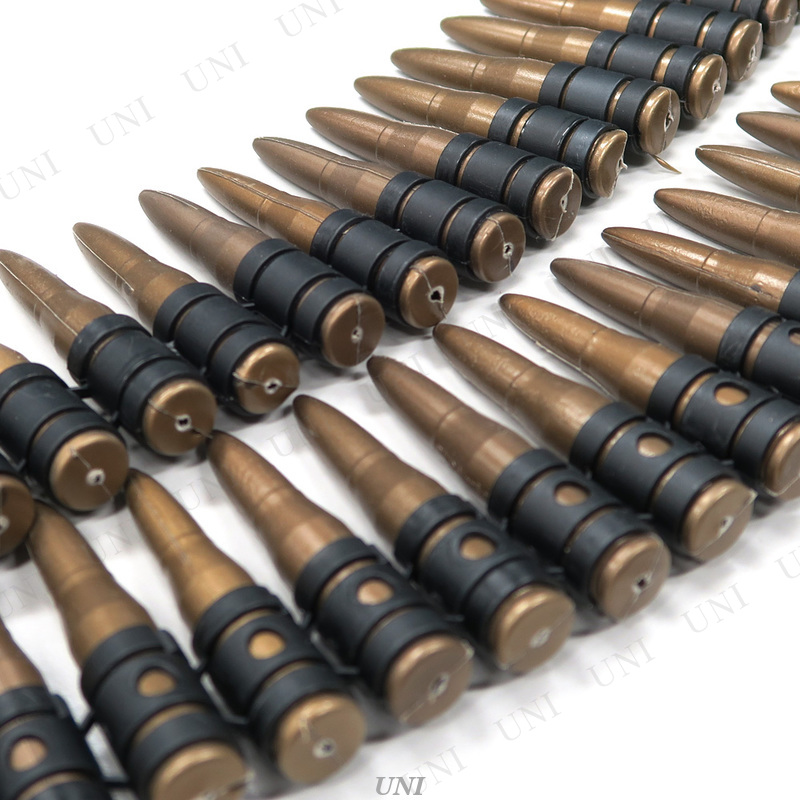 コスプレ 仮装 150cm(60”)バレットベルト(マシンガン銃弾ベルト