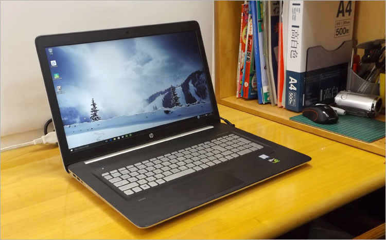 HP ENVY 17-n100レビュー（Skylake設計） レビュー兄さん