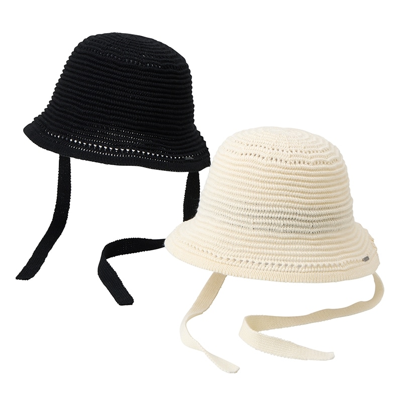 MILSA ボンネットハット(ブラック): 通常| プラザオンラインストア