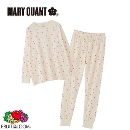 MARY QUANT マリークワント FRUIT OF THE LOOM ルームウエア(ピンク