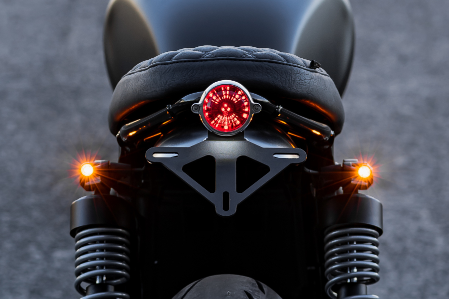 モートーン フロントフェンダー DUCKBILL ABS樹脂 グロスブラック 空冷