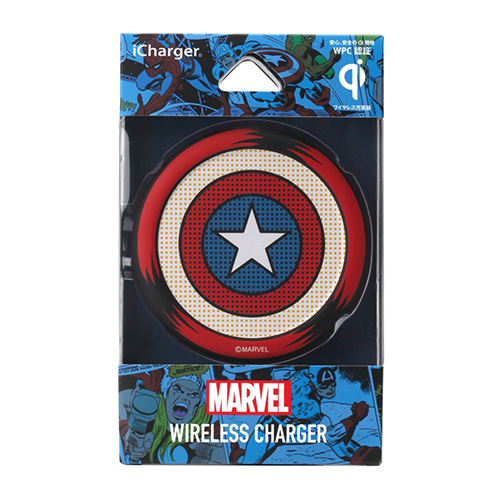 ワイヤレス充電器 [キャプテン・アメリカ］｜株式会社PGA