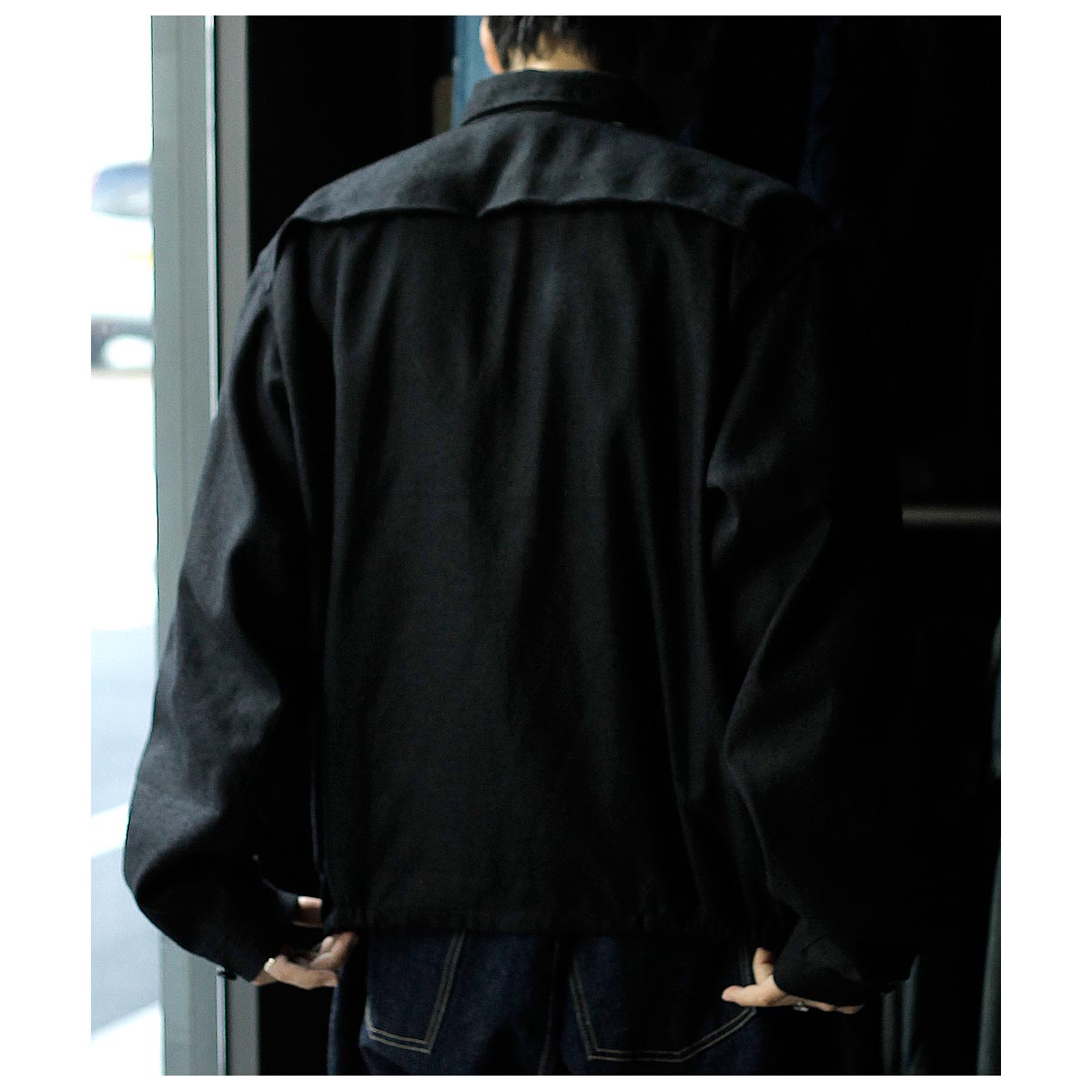 インテリム INTERIM シルク リネン ハイパービッグ ドリズラー