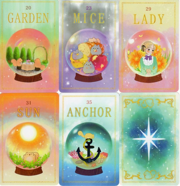 ぽちゃリスのルノルマンカード』（専用ポーチ付き） 商品詳細