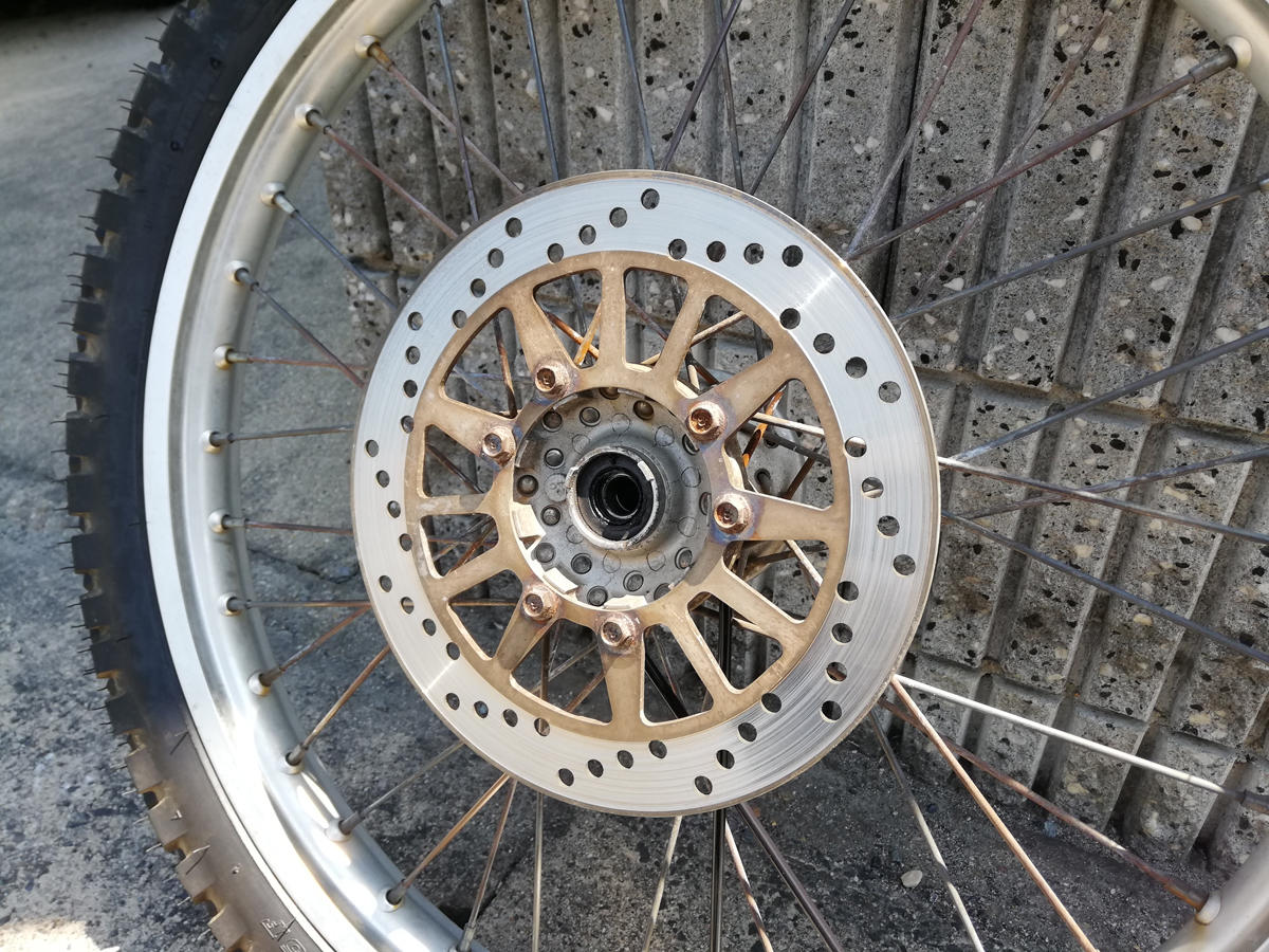 セロー250 フロントブレーキディスク交換 - PUSH!PUSH!PUSH!.net