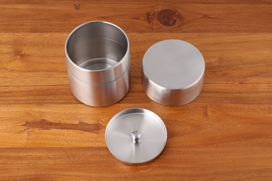 ブランシェ・アソシエ オリエンタルモダン 茶筒 ワイド 350cc H9.5cm