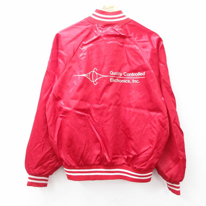 古着通販 L☆古着 長袖 ナイロン ジャケット メンズ 90年代 90s