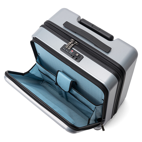 1-3泊] プロテカ(エース) マックスパス3 42L ダークシルバー 4輪 ACE