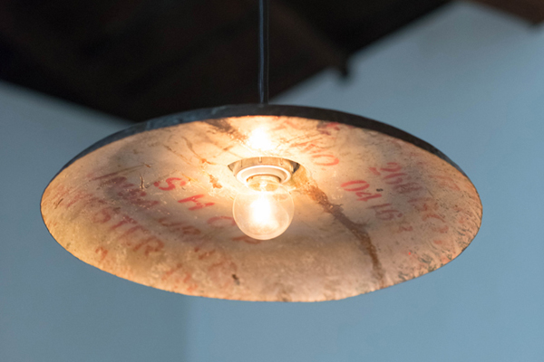 廃材シェードランプ DRUM large | LT-PD005-02-G092 | ペンダント