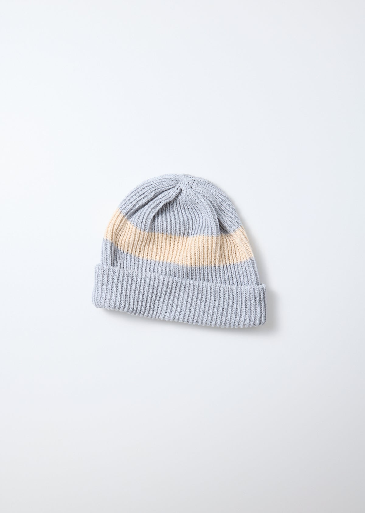 コットン フラックス ストライプビーニー - R5164｜ニット帽｜ROTOTO