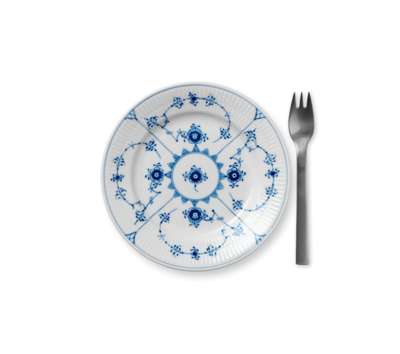 ブルーフルーテッド プレイン プレート 17cm|ロイヤル コペンハーゲン