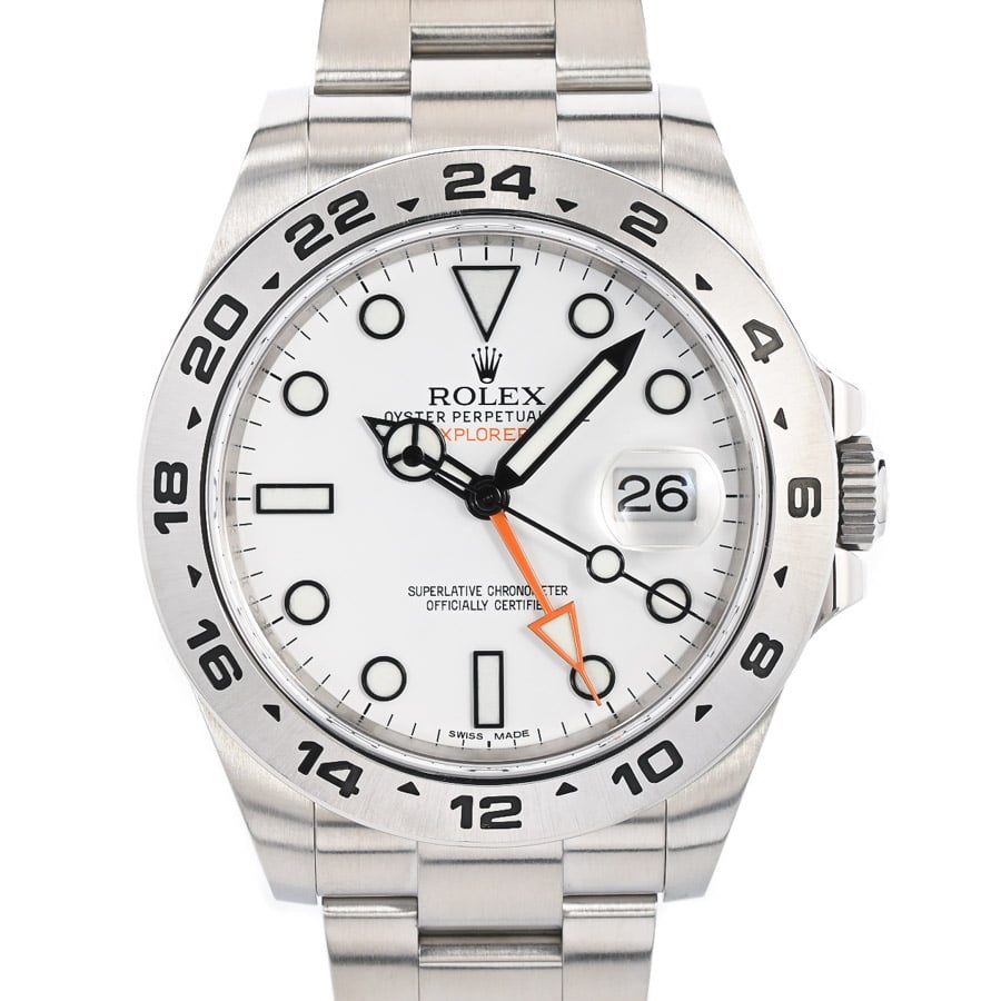 エクスプローラー2(ケース:約42mm/ブレスサイズ:19 ホワイト