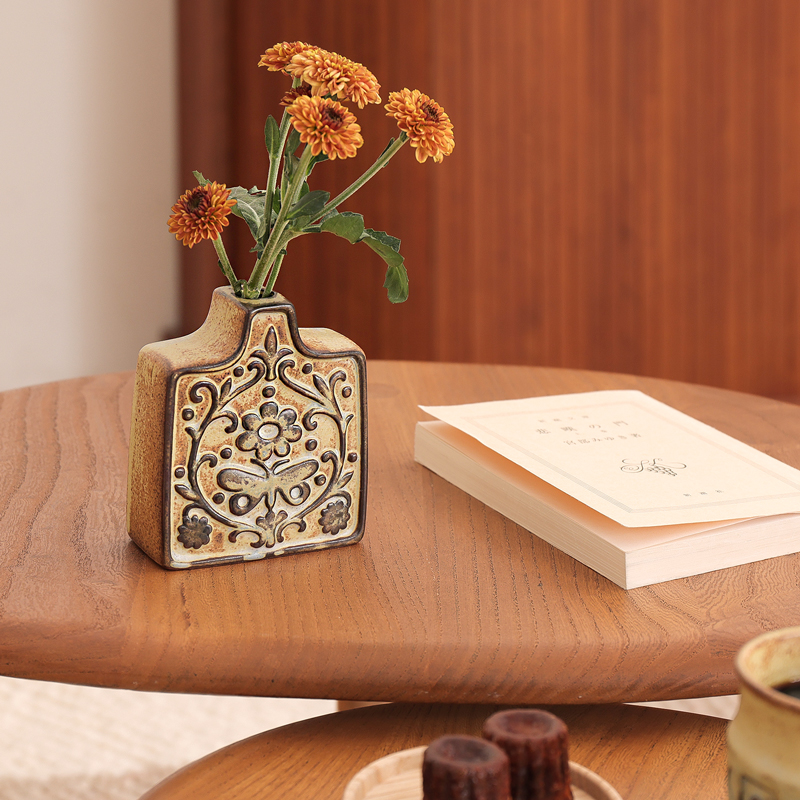 フラワーベース かしわ窯 grip ｜家具・インテリア通販 Re:CENO(リセノ)