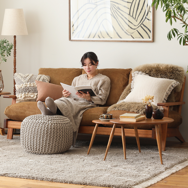 プフとは？ モロッコ発のおしゃれで実用的なクッションスツール ｜家具