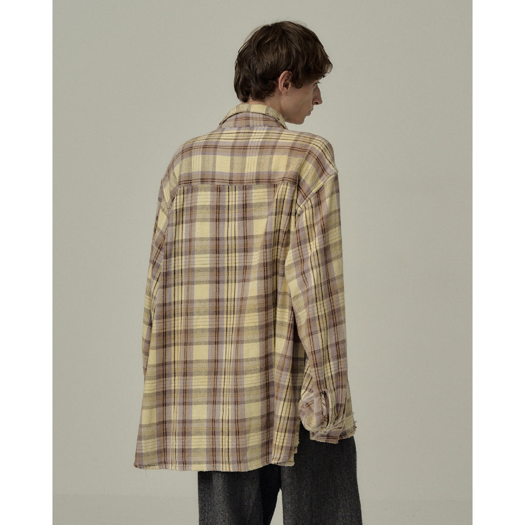 NEL CHECK OVER WORK SHIRT | ref. / Web Store