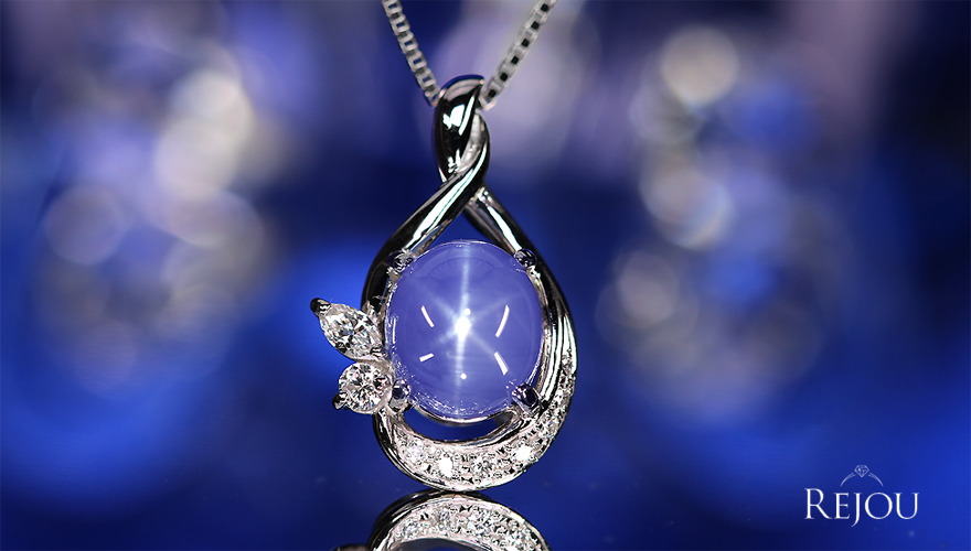 第339回抽選販売＞スターサファイア 4.5ct ダイヤモンド プラチナ