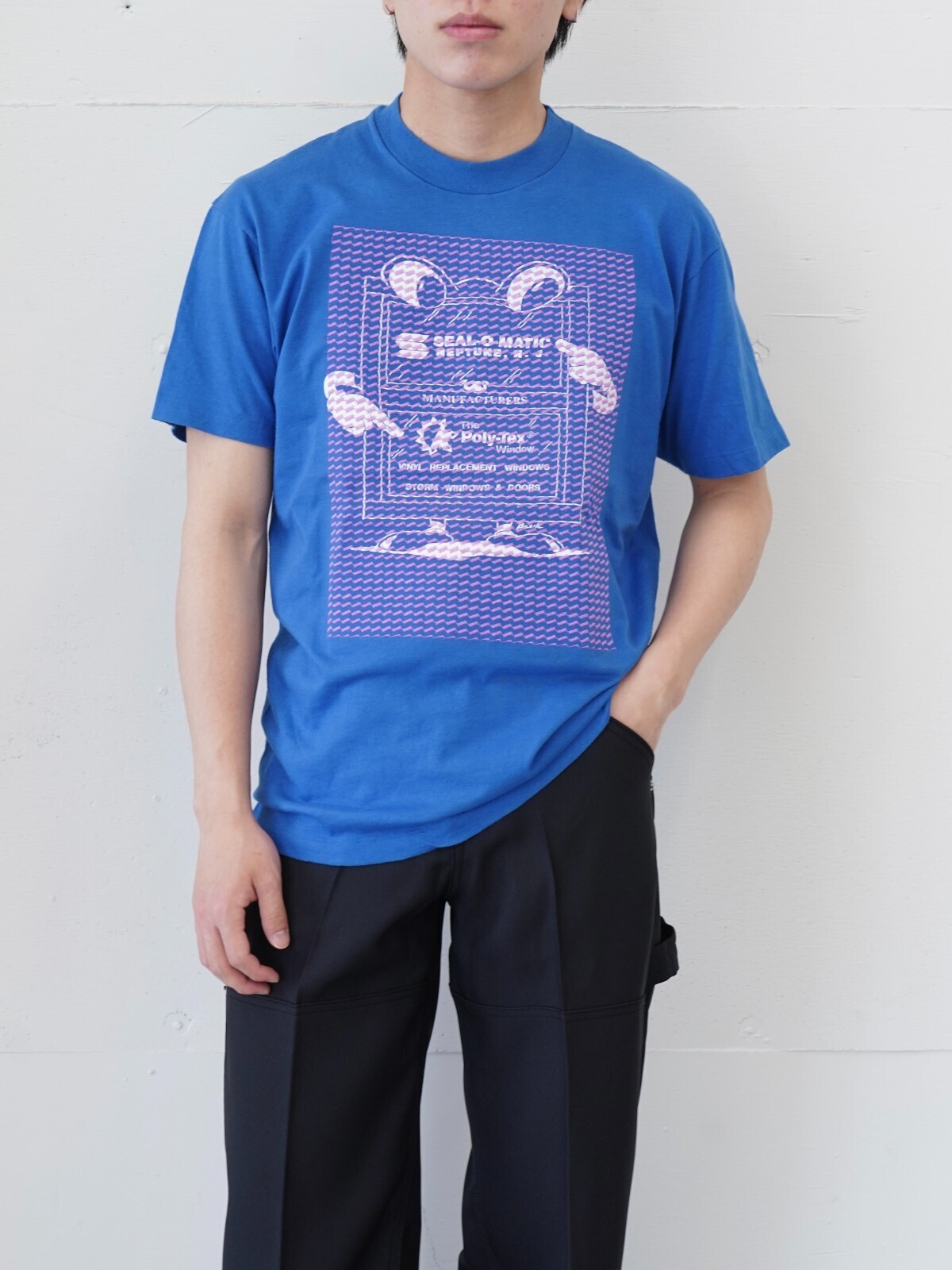 リワーク刺繍Tシャツ - セブンバイセブン メンズ｜公式通販サイト