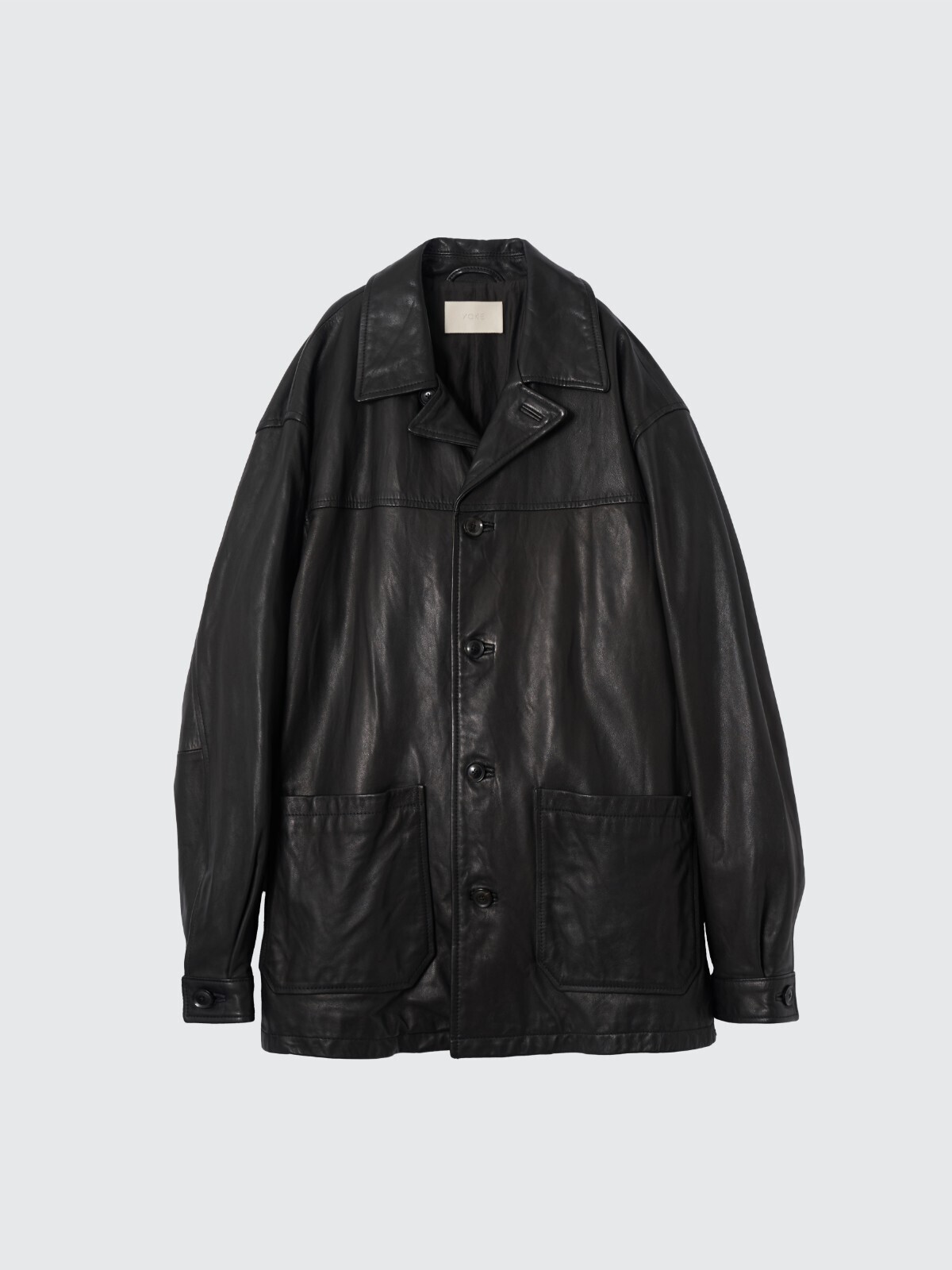 GOAT LEATHER CAR COAT - YOKE MENS｜Official Online Shop - REROPE