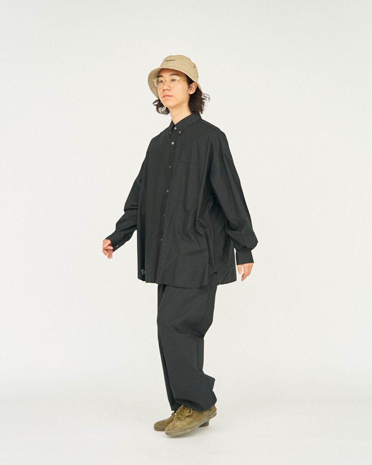 ユーティリティボタンダウンシャツ(長袖) - フレッシュサービス メンズ