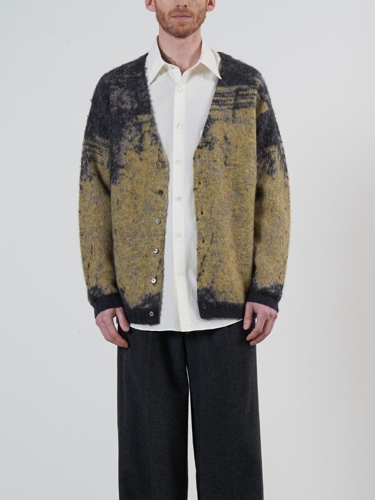 JACQUARD MOHAIR CARDIGAN - YOKE MENS｜Official Online Shop - REROPE