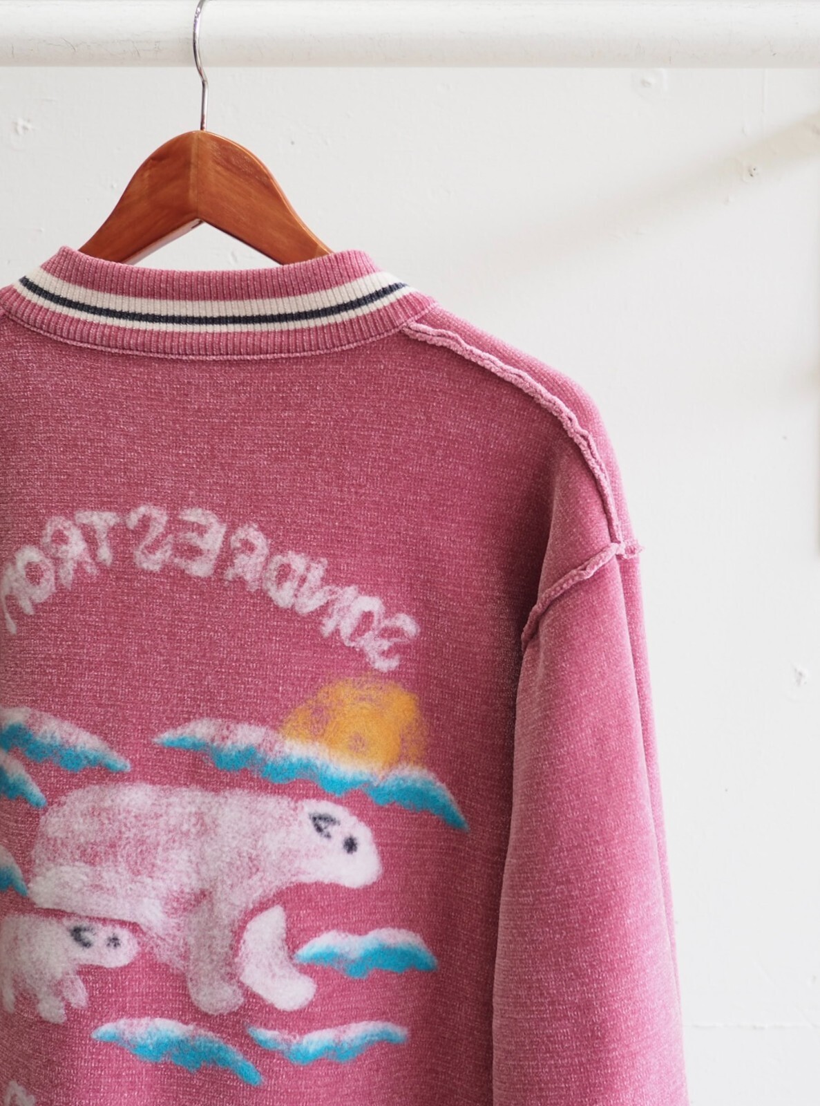 Needle Punch Reversible Ska Knit - DAIRIKU MENS｜Official Online