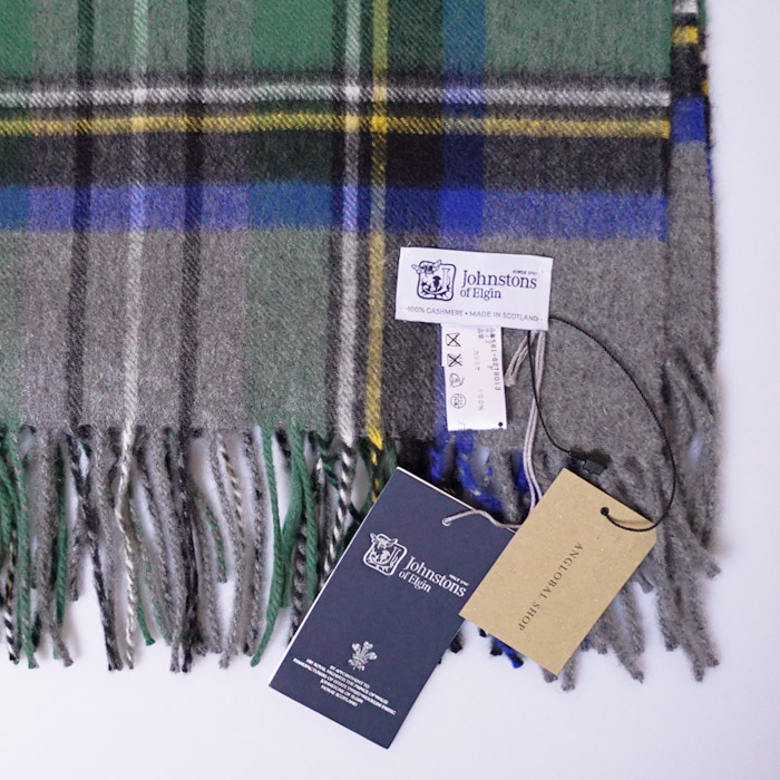 ジョンストンズ カシミヤ大判ストール Altyre JOHNSTONS