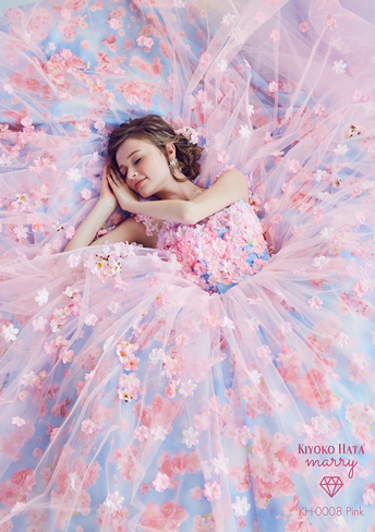 キヨコハタ カラードレス 桜 KH-0008｜愛ロイヤルウエディング