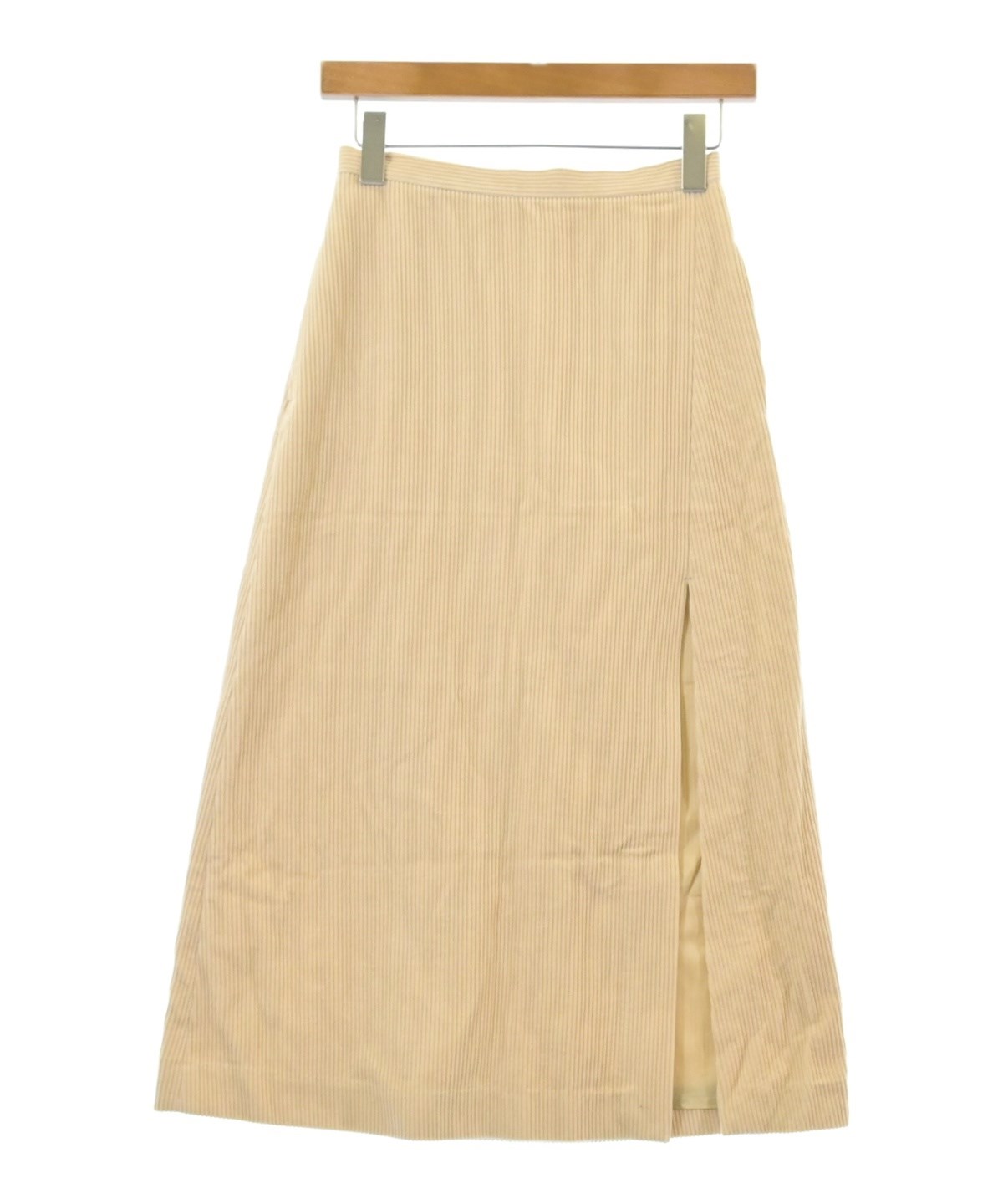 AURALEE（オーラリー）ロング・マキシ丈スカート ベージュ サイズ:0(S