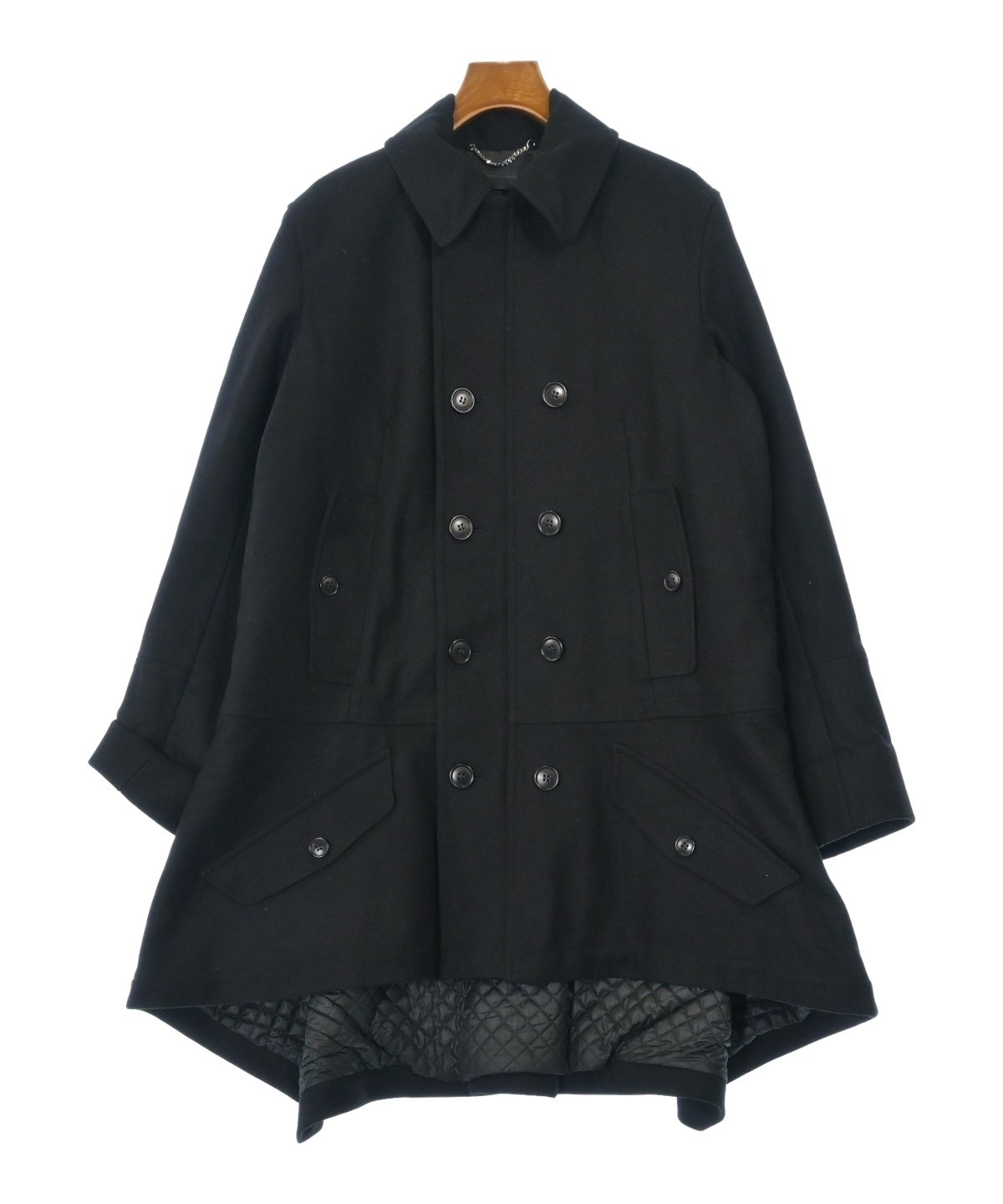 DIESEL BLACK GOLD（ディーゼルブラックゴールド）ピーコート 黒