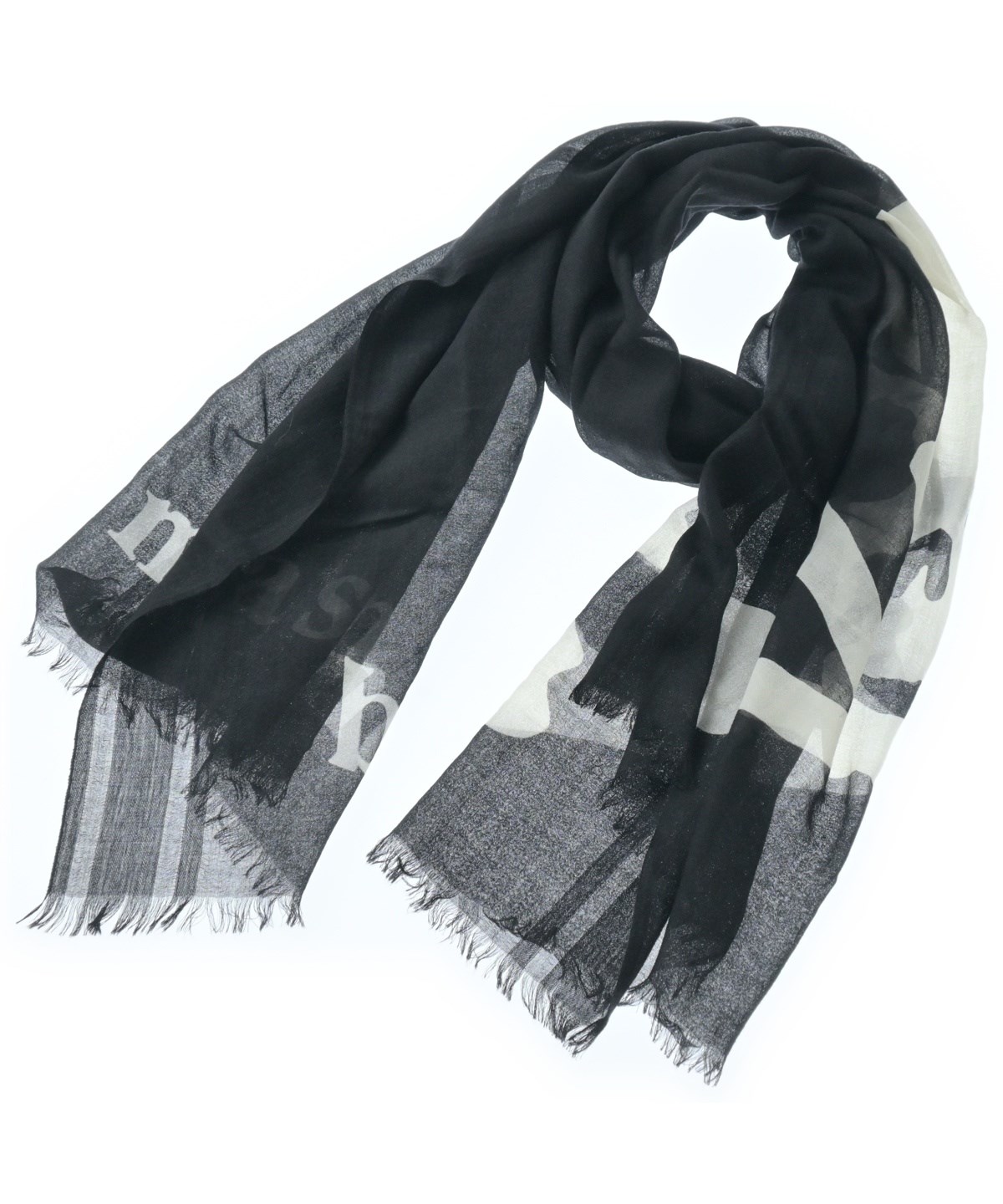 MASTER MIND JAPAN（マスターマインドジャパン）ストール 黒 サイズ