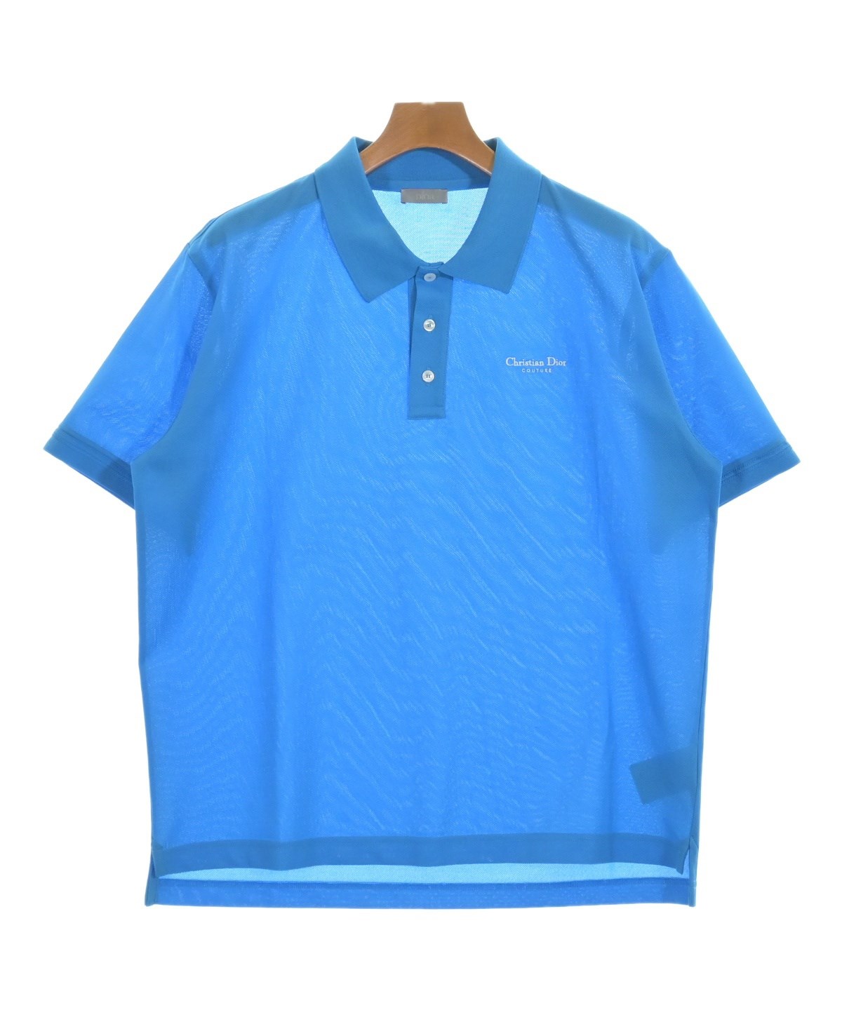 Dior Homme（ディオールオム）ポロシャツ 青 サイズ:XL メンズ