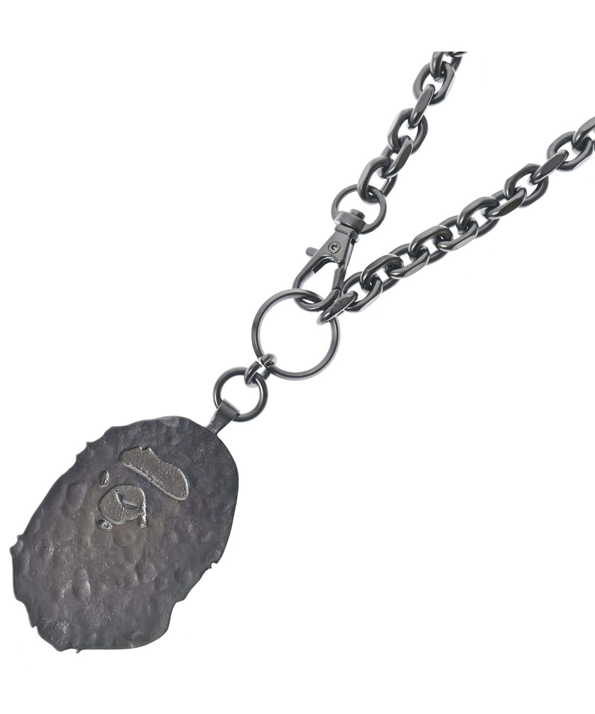 A BATHING APE（アベイシングエイプ）ネックレス 黒 サイズ:- メンズ