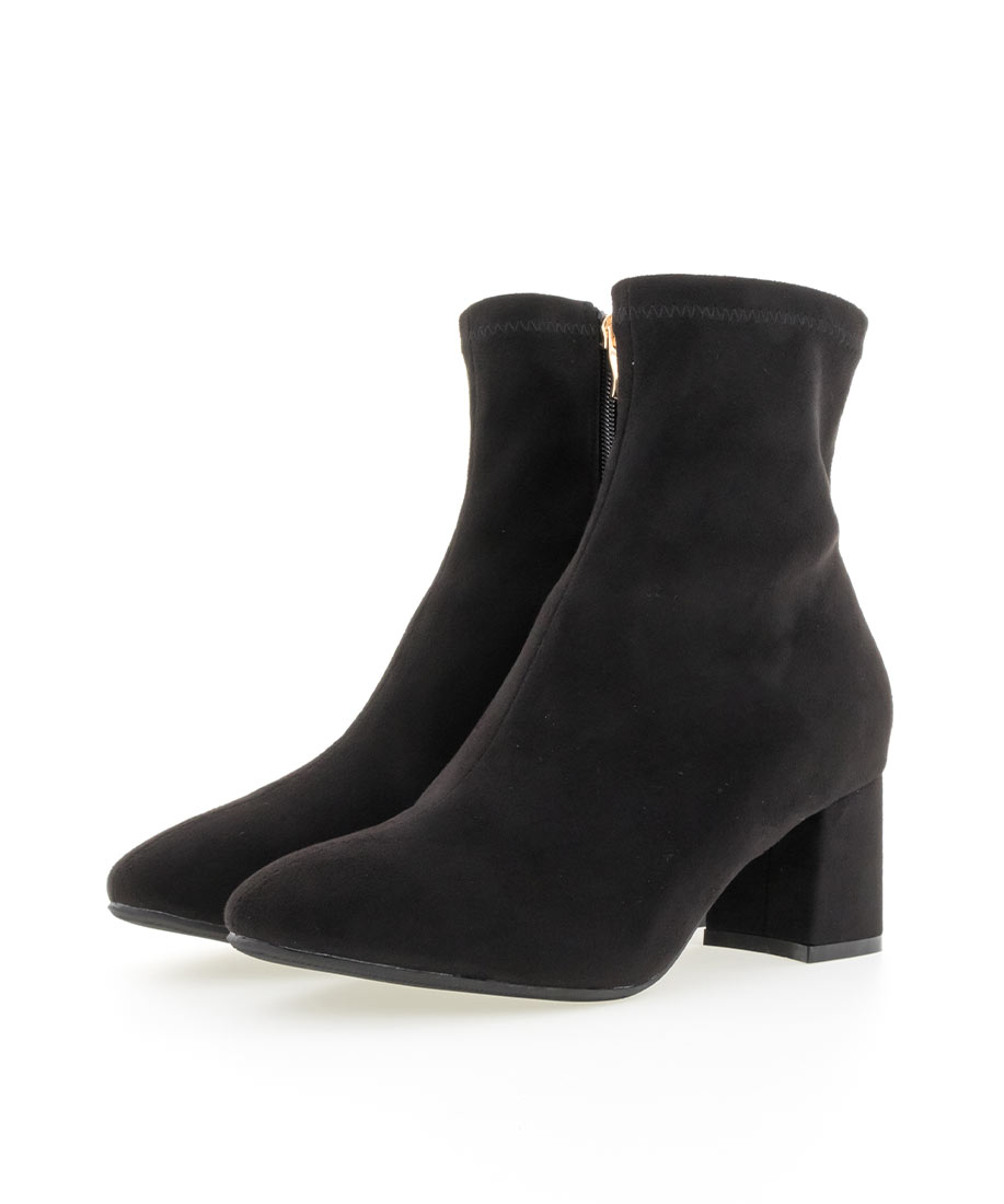 ソフトストレッチチャンキーヒールショートブーツRANDA公式サイト