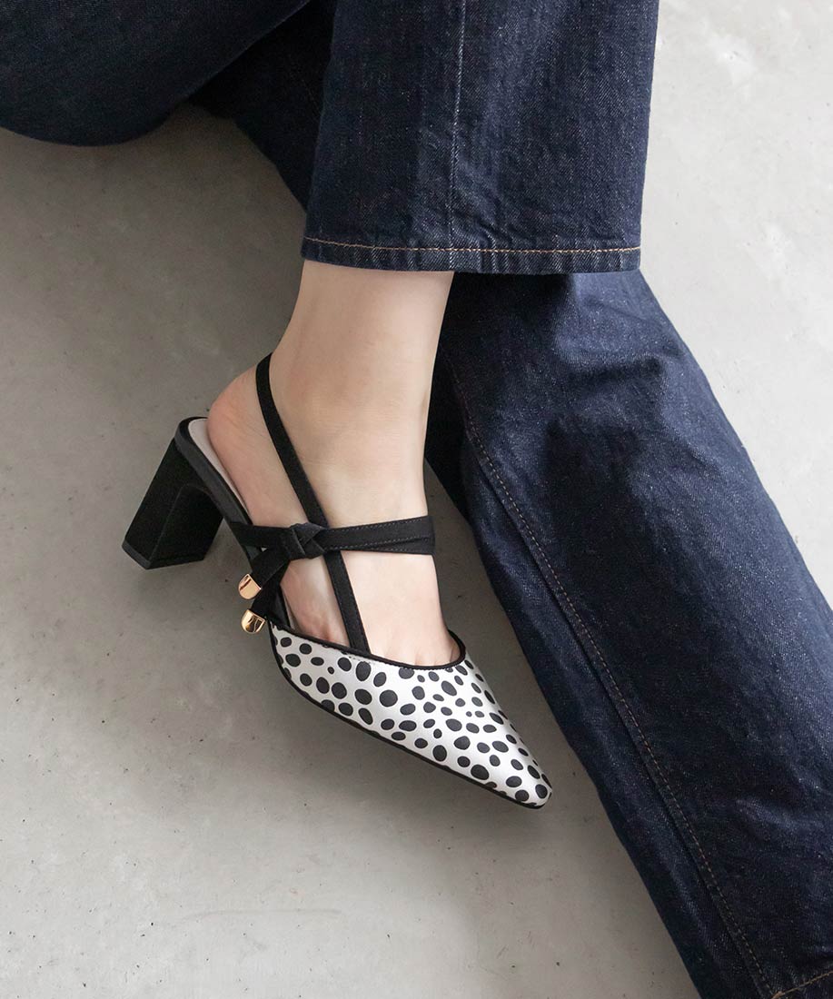 リボンモチーフストラップパンプスRANDA公式サイト