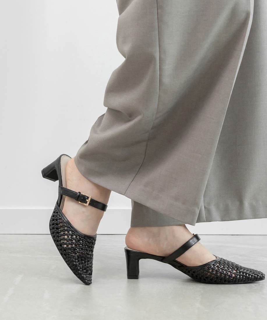 メッシュストラップミュールパンプスRANDA公式サイト