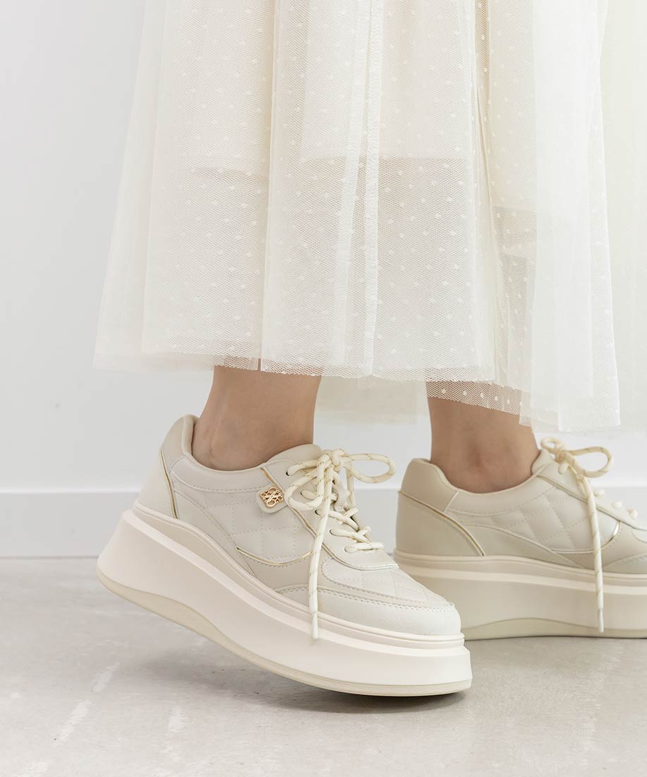 SALE】キルティングプラットフォームスニーカーRANDA公式サイト